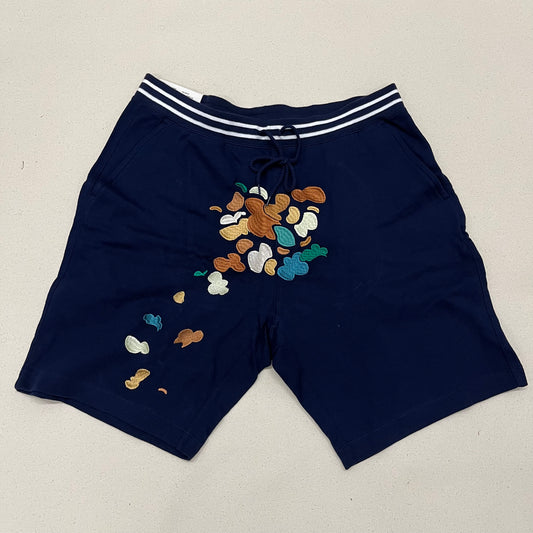 Embroidered Camo Shorts