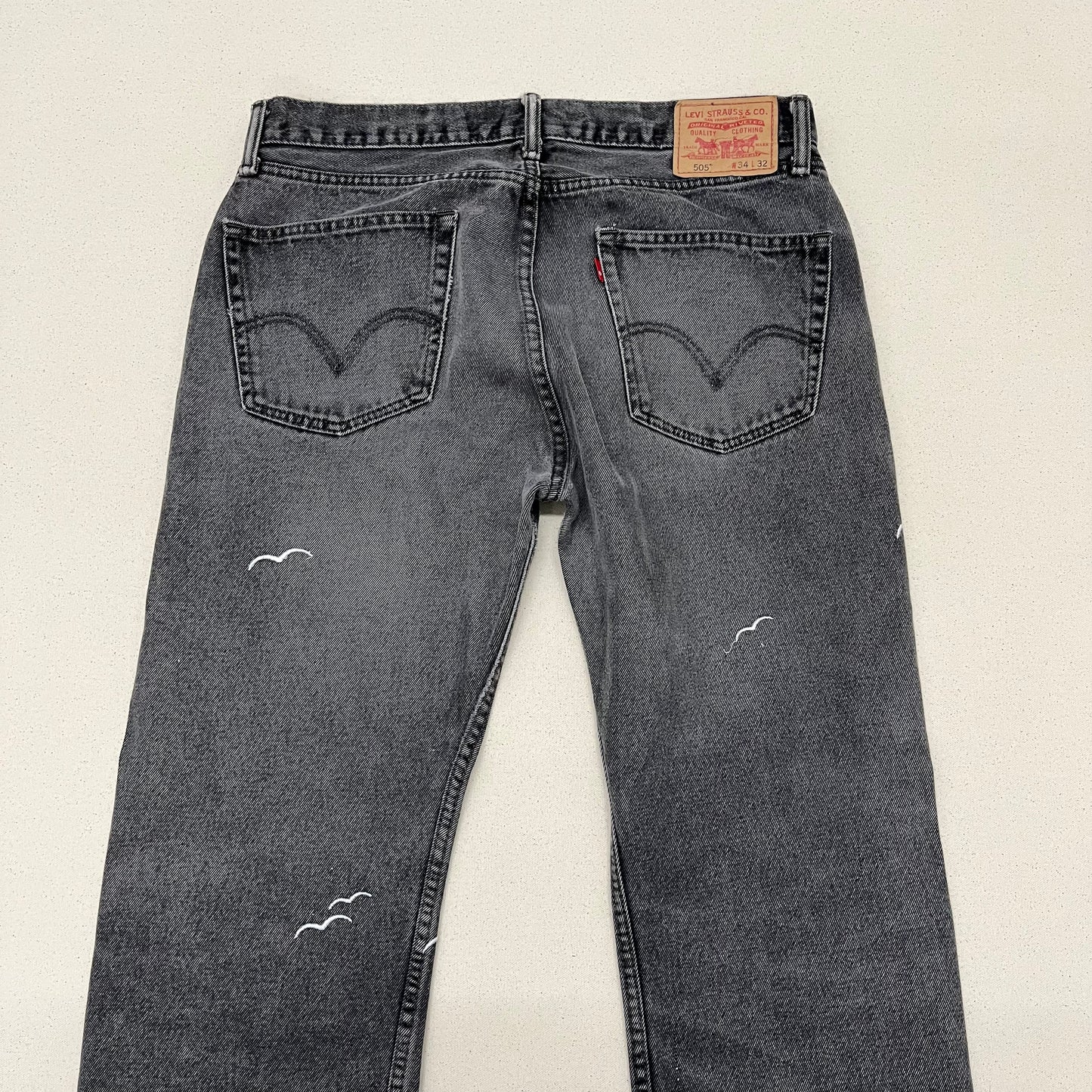 Embroidered Moonlight Jeans