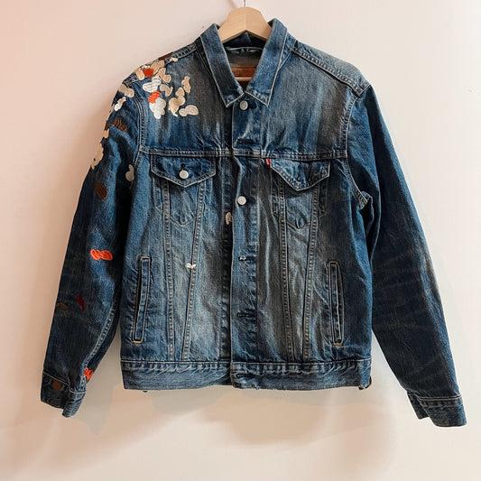 Camo Denim Jacket